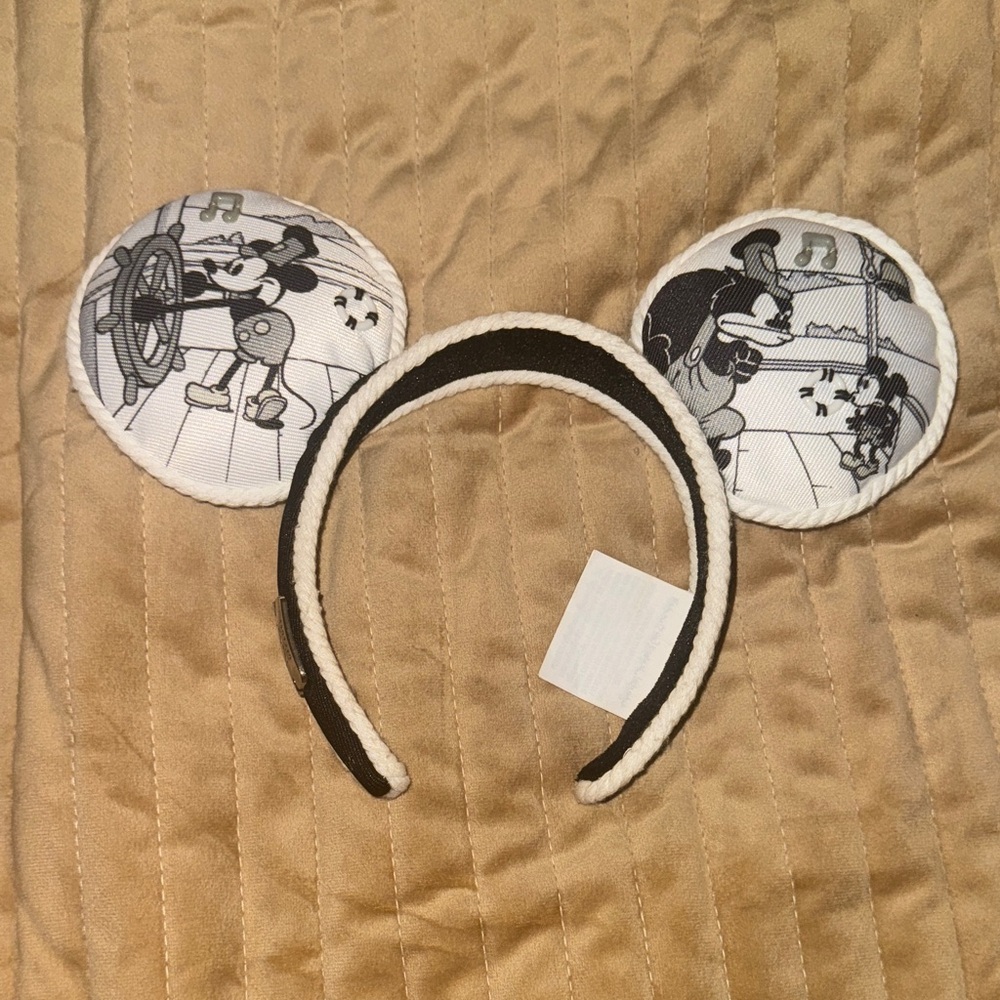 Limited Edition Steamboat Willie Ears - Disney 100
